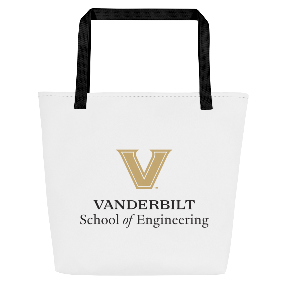 VU Engineering All-Over Print Large Tote Bag