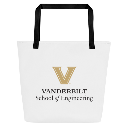 VU Engineering All-Over Print Large Tote Bag