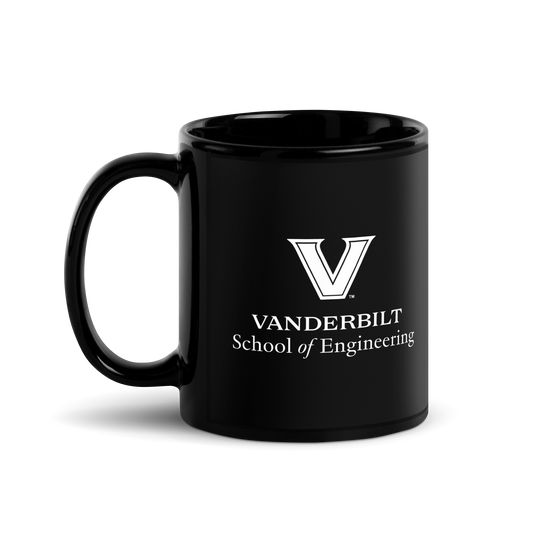 VU Engineering Black Glossy Mug